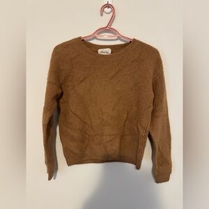Wilfred Free Marino Wool Cozy Brown Sweater